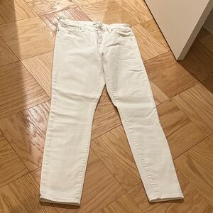 Lucky Brand Women's White Ava Skinny Jeans